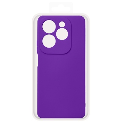 Купить чохол soft silicone case full для infinix hot 40/40 pro (фіолетовий) онлайн