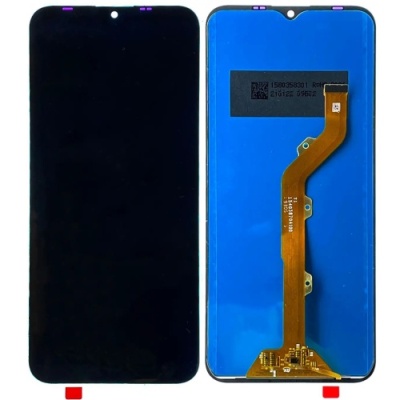 дисплей для tecno spark 4 lite (bb4k) в зборі з сенсором (чорний)