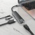 USB HUB Hoco HB23 Type-C to (HDMI+USB3.0+USB2.0+RJ45+PD) (Сiрий) usb hub hoco hb23 type-c to (hdmi+usb3.0+usb2.0+rj45+pd) (сiрий)