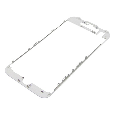 дисплейна рамка для apple iphone 7 біла з термоклеєм