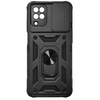 Купить чохол-накладка armor magnet camshield для samsung a125 galaxy a12/a127 galaxy a12/m127 galaxy m12 - black онлайн