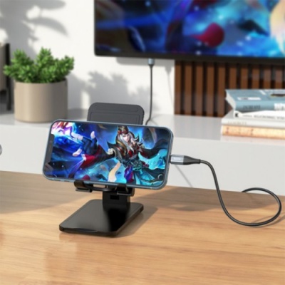 кабель hdmi hoco ua15 lightning - hdmi 2m (сірий) 