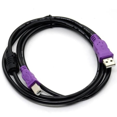 кабель для принтера, сканера і бфп usb - usb type-b 1.5m (чорний) 