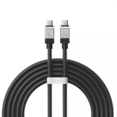 кабель baseus coolplay series (pd) type-c - type-c 100w/2m (cakw000301) (black) 