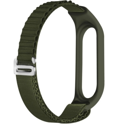 ремінець для xiaomi mi band 3/4 alpine loop (хакі) 