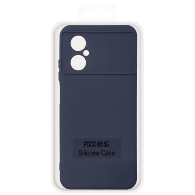 Купить чохол soft silicone case full для xiaomi poco m4 5g (dark blue) онлайн