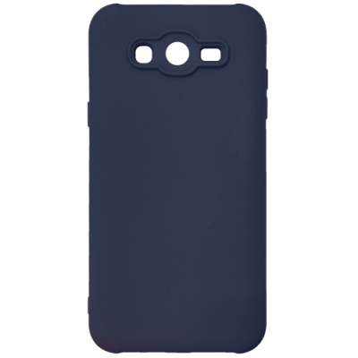 Купить чохол soft silicone case full для samsung j700 galaxy j7 (dark blue) онлайн