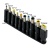 кабель type-c to dc pd65w 5.5х2.1 мм+10 перехідників 1.8m (чорний) 