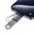 перехідник otg acefast j7 type-c - usb (сірий) 