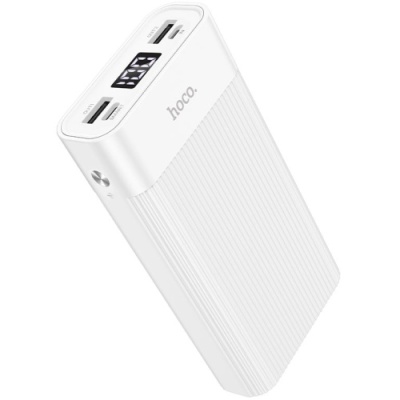 додаткова батарея power bank hoco j85 20000mah (білий) 