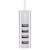 USB Hub Hoco HB1 Line Machine 4USB (Сталевий) usb hub hoco hb1 line machine 4usb (сталевий)