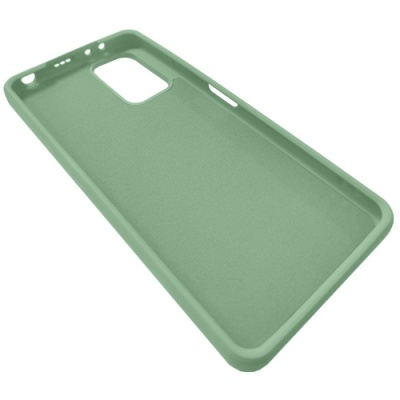 Купить силіконовий чохол soft silicone casevsmagnet ring для xiaomi redmi note 10 pro - light green онлайн