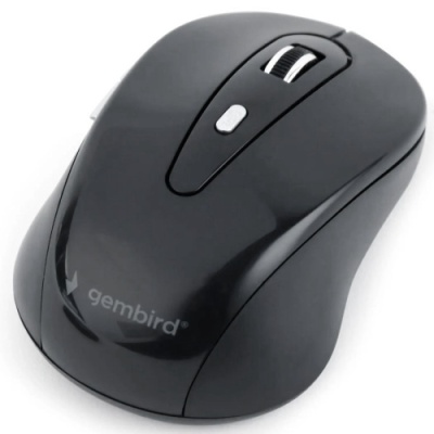 мишка бездротова оптична gembird musw-6b-01 (чорний) 