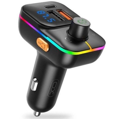 FM Модулятор XO BCC09 (Чорний)