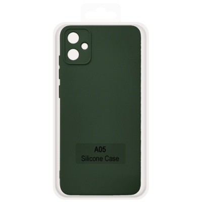 Купить чохол soft silicone case full для samsung a055 galaxy a05 (dark green) онлайн