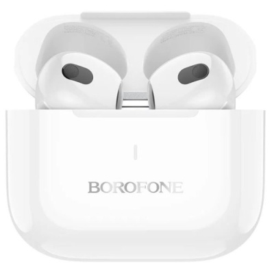 бездротові навушники (tws) borofone bw58 (білий) 