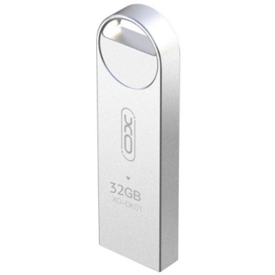 usb флеш-накопичувач xo dk01 usb2.0 32gb (сталевий) 