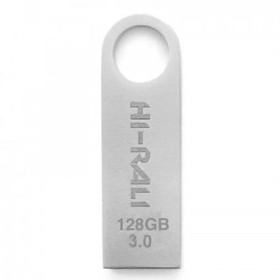 usb флеш-накопичувач hi-rali 128gb 3.0 (сталевий) 