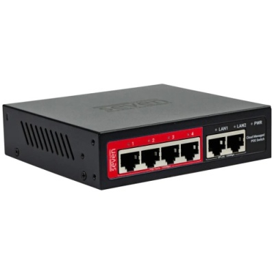 poe комутатор qps204d poe+2fe 52w 