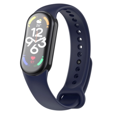 ремінець для xiaomi mi band 8/9/10 dark blue 
