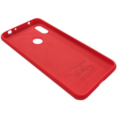 Купить силіконовий чохол soft silicone case для xiaomi redmi note 6 pro - red онлайн