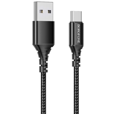 кабель borofone bx54 usb - type-c 2.4a/1m (чорний) 