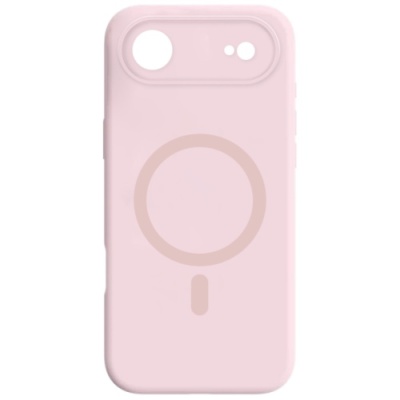 Купить чохол silicone case full camera with magsafe для apple iphone 17 air (pink) онлайн