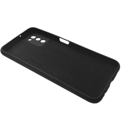 Купить силіконовий чохол soft silicone case для samsung a037 galaxy a03s - black онлайн