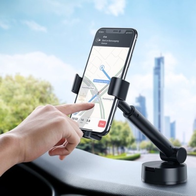 Автотримач Baseus Simplism Gravity Car Mount With Suction Base (SUYL-JY01) (Black)