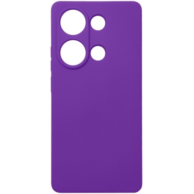 Купить чохол soft silicone case full для xiaomi redmi note 13 pro 4g/note 14s/poco m6 pro 4g (фіолетовий) онлайн