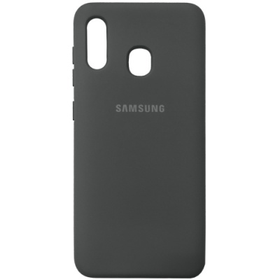 Купить силіконовий чохол soft silicone case для samsung a305 galaxy a30/a205 galaxy a20 - grey онлайн