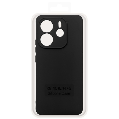 Купить чохол soft silicone case full для xiaomi redmi note 14 4g global (163.2/76.5/8.16mm) (black) онлайн