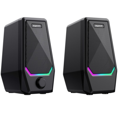 колонки havit hv-sk768 usb 10w black 
