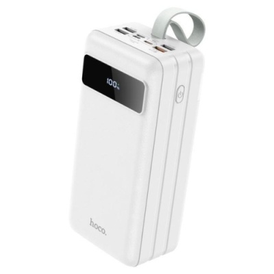 додаткова батарея power bank hoco j86b electric 22.5w fully compatible pd20w/qc/lcd/lamp 60000mah (білий) 