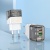 Мережевий Зарядний Пристрій Borofone BA80A 1USB/18W/QC3.0 + 1Type-C/20W/PD + (Type-C - Type-C) (Прозоро-чорний) мережевий зарядний пристрій borofone ba80a 1usb/18w/qc3.0 + 1type-c/20w/pd + (type-c - type-c) (прозоро-чорний)