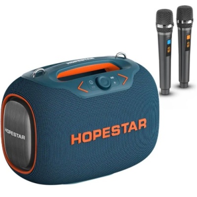 колонка hopestar partybox 120w (синій) 