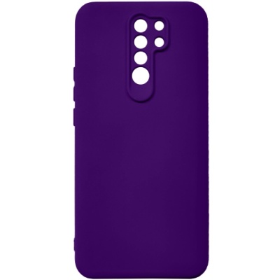 Купить чохол soft silicone case full для xiaomi redmi 9 (purple) онлайн