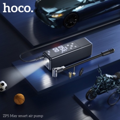 Автомобільний компресор Hoco ZP5 (Чорний)