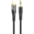 перехідник hoco upa25 lightning - jack 3.5 plug (1m) (чорний) 