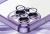 Купить чохол tpu metallic full camera with magsafe для apple iphone 16 pro max (purple) онлайн