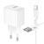 Мережевий Зарядний Пристрій Borofone BAS42A 1USB/18W/QC3.0 + (USB - Type-C) (Білий) мережевий зарядний пристрій borofone bas42a 1usb/18w/qc3.0 + (usb - type-c) (білий)