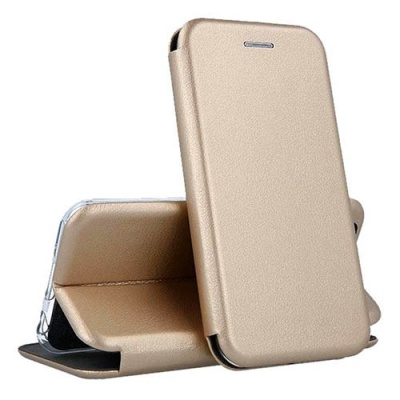 Купить чохол-книжка premium leather для oppo a12 (золотий) онлайн