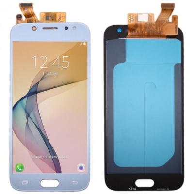 дисплей для samsung j530 galaxy j5 (2017) з блакитним тачскріном oled