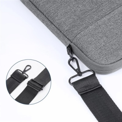 сумка для ноутбука dux ducis lbjb shoulder bag for 14"-15.4" (dark grey) 