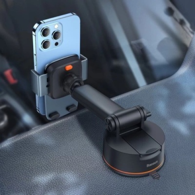 Автотримач Baseus Easy Control Clamp Car Mount Holder Pro (SUYK020014) Tarnish