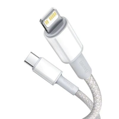 кабель baseus dynamic series type-c - lightning pd20w/2m (cald000102) (white) 