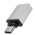 перехідник borofone bv3 otg usb 3.0 - type-c (сталевий) 