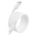 кабель borofone bx116 usb - lightning 2.4a/1м (бiлий) 