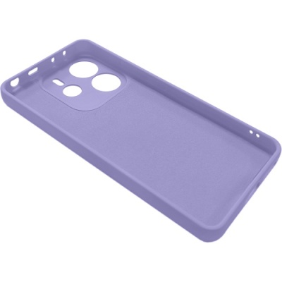 Купить чохол soft silicone case full для xiaomi redmi note 14 4g global (163.2/76.5/8.16mm) (linen blue/lilac) онлайн