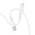 кабель hoco x97 crystal color silicone (pd) type-c - type-c 60w/3.0a/1m (білий) 